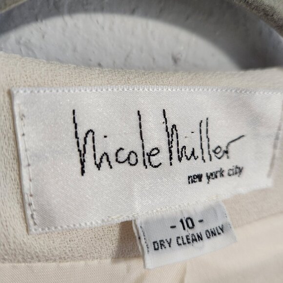 Nicole Miller New York Vintage Butter Yellow Twee Bolero Jacket 10 - Picture 3 of 10